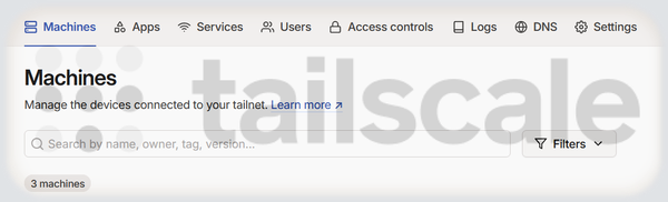 Tailscale header image